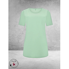 Plus Basics Travel Shirt Rond Hals Mint